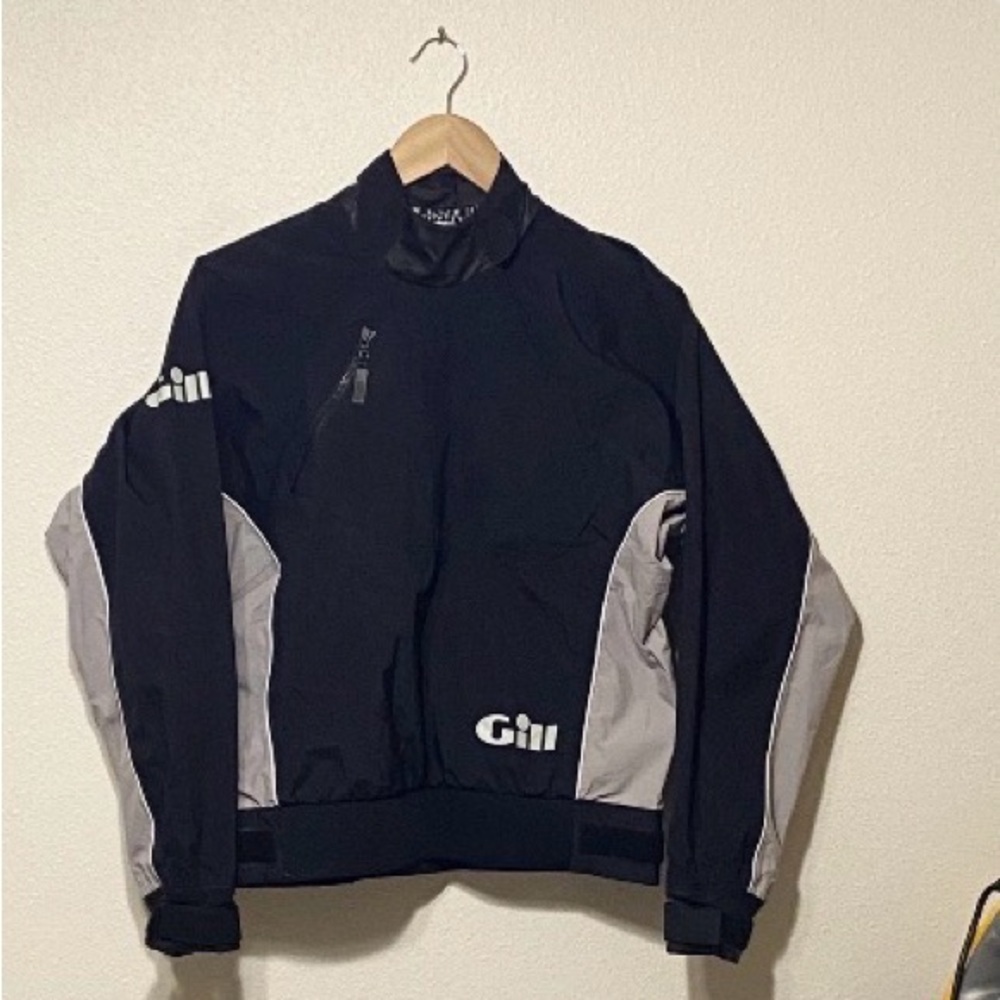 Gill Spray Top: Dingy Black:Gray Women’s size:cut Performance Sailing Jacket